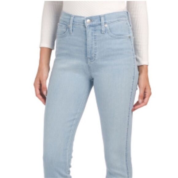 Madewell 23 Light Blue Wash Vintage High Rise Skinny Jeans - Picture 3 of 16